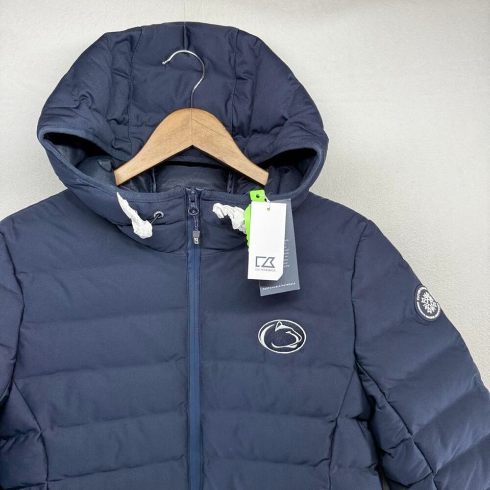 Penn State University Jacket Women's Medium Blue Mission Ridge Blue Puffer NEW